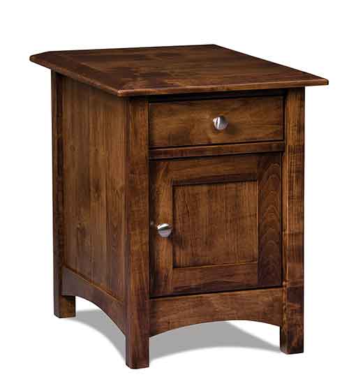 Amish Finland Enclosed End Table - Click Image to Close
