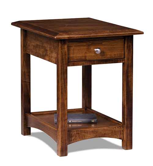 Amish Finland Open End Table - Click Image to Close