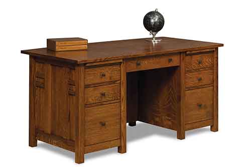 Amish Kaskade Desk - Click Image to Close