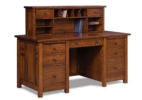 Amish Kaskade Desk - Click Image to Close