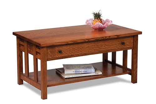 Amish Kascade Coffee Table - Click Image to Close