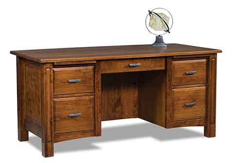 Amish Lexington Desk - Click Image to Close