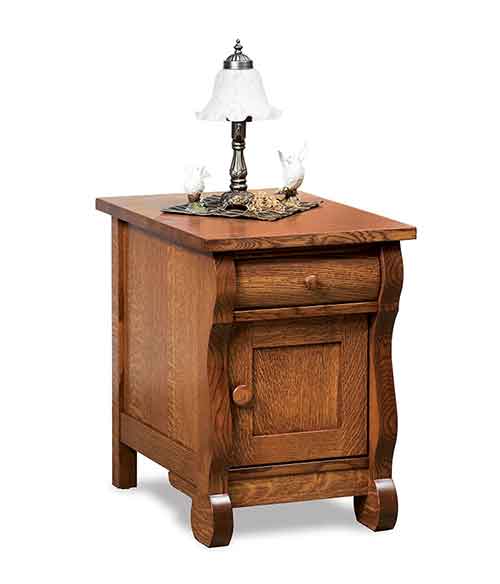 Amish Old Classic Sleigh End Table