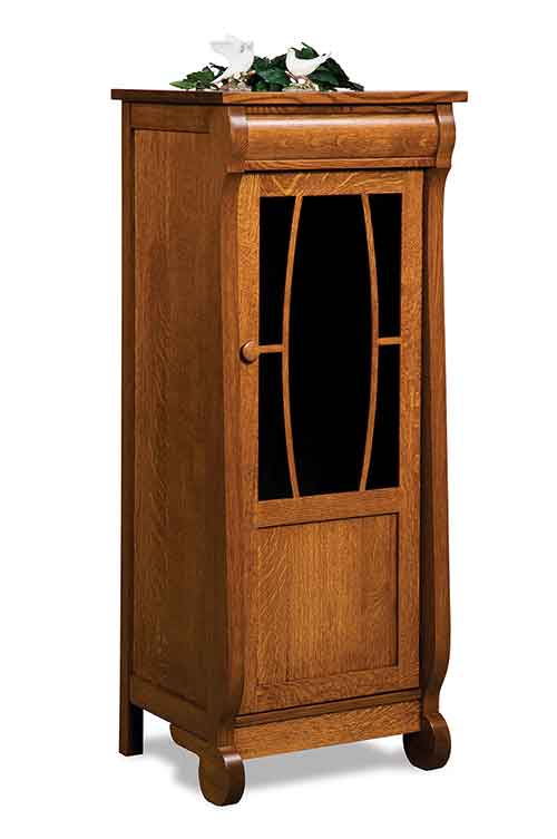 Amish Old Classic Sleigh Stereo Cabinet