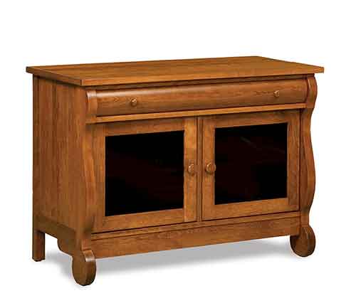 Amish Old Classic Sleigh TV Stand