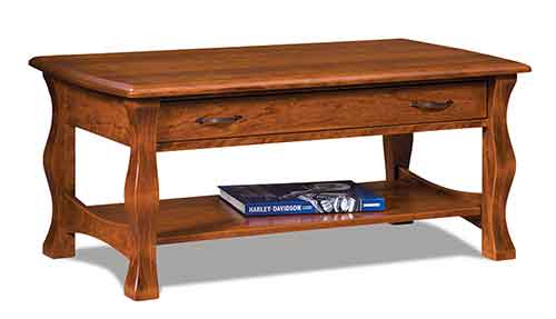 Amish Reno Open Coffee Table - Click Image to Close