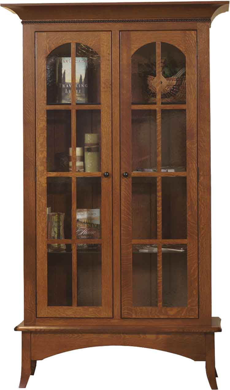 Amish Bunker Hill Bookcase - Click Image to Close