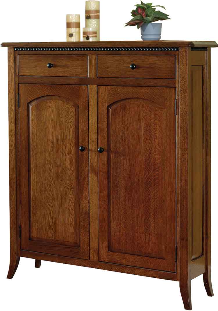 Amish Bunker Hill Storage Cupboard - Click Image to Close