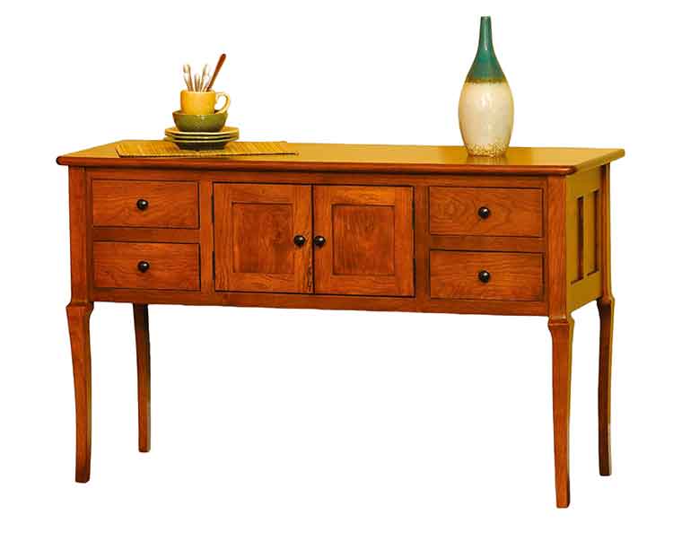 Amish Jacob Martin Sideboard w/ 4-Drawers - Click Image to Close