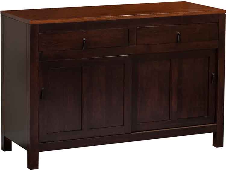 Amish Lillie 2-Door Buffet w/ 2-Drawers - Click Image to Close