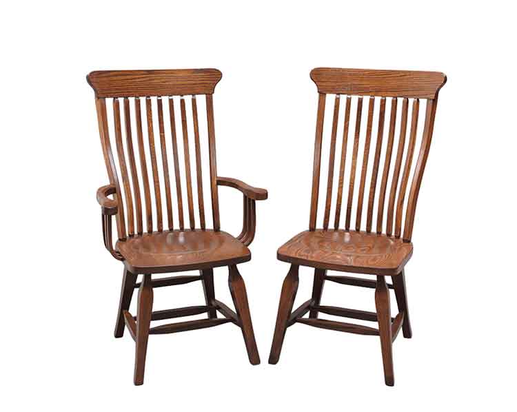 Amish Old South Country Side Chair - Click Image to Close