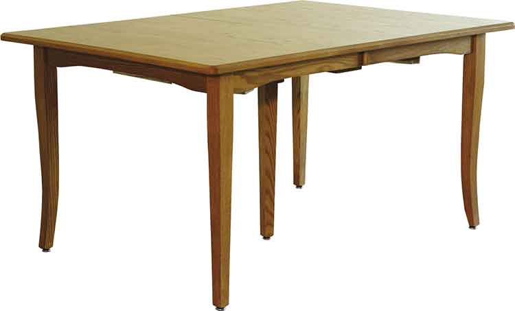Amish Old South Country Table (solid top) 36" x 48"