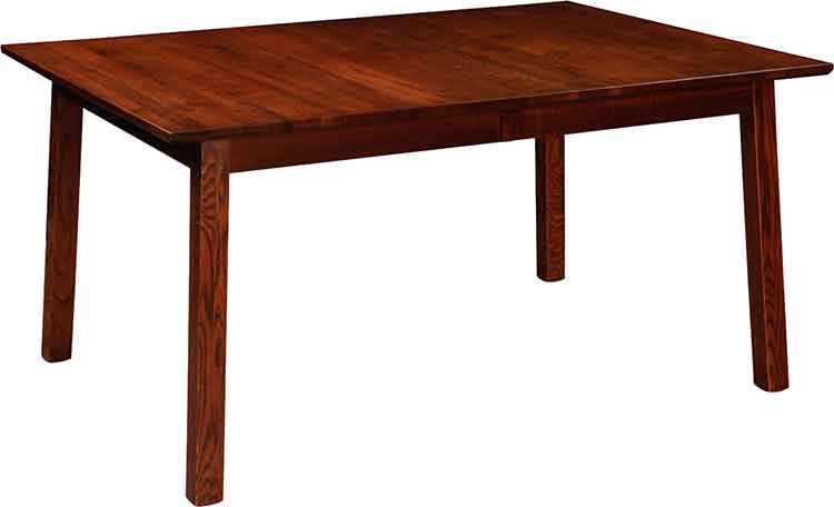 Amish Spring Mill Table (solid top) 36" x 48"