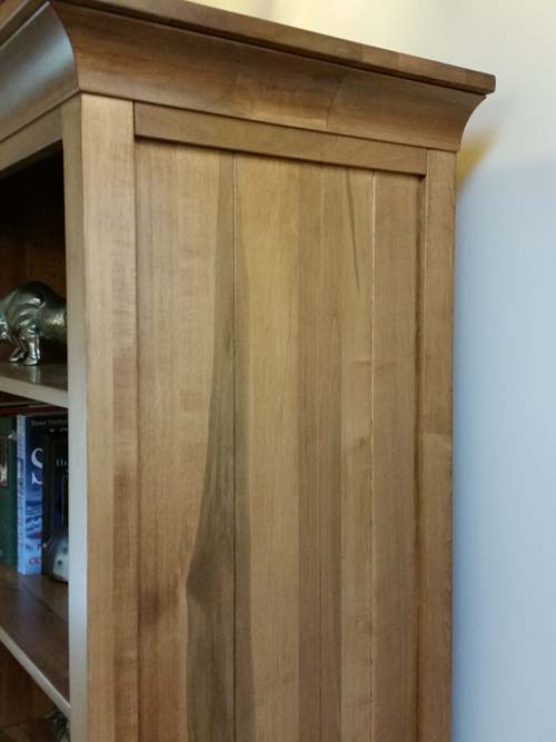 Amish Crafted Bookcase 7 Gun Cabinet - Click Image to Close