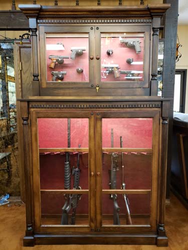 Amish Crafted Long Gun / Pistol Combo Display