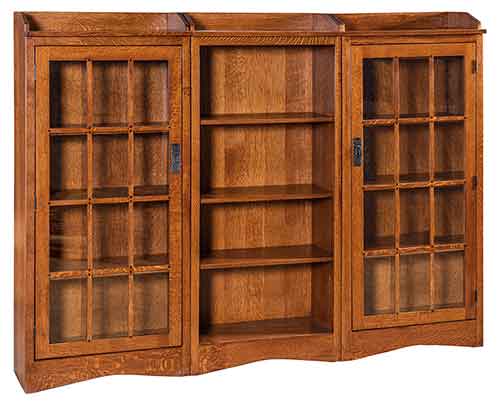 Amish Butterfly Bookcase