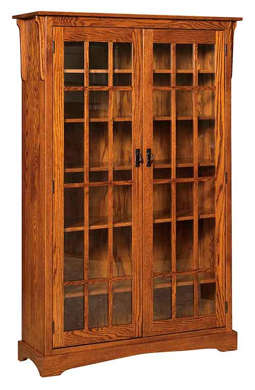 Amish Walker Mission Bookcase [HBHWABXL]