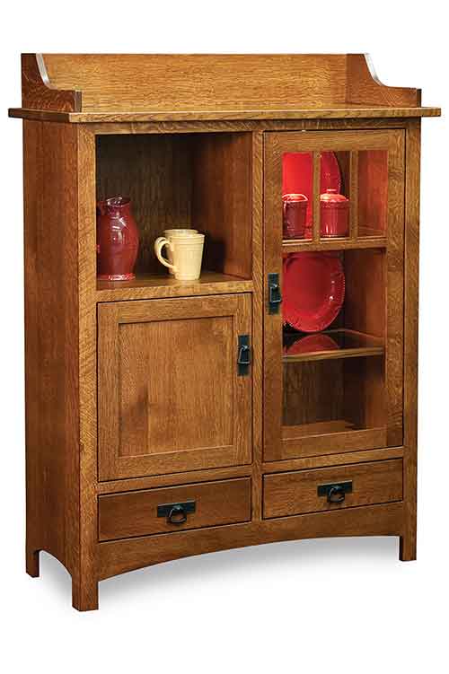 Amish Pottery Cabinet - Click Image to Close