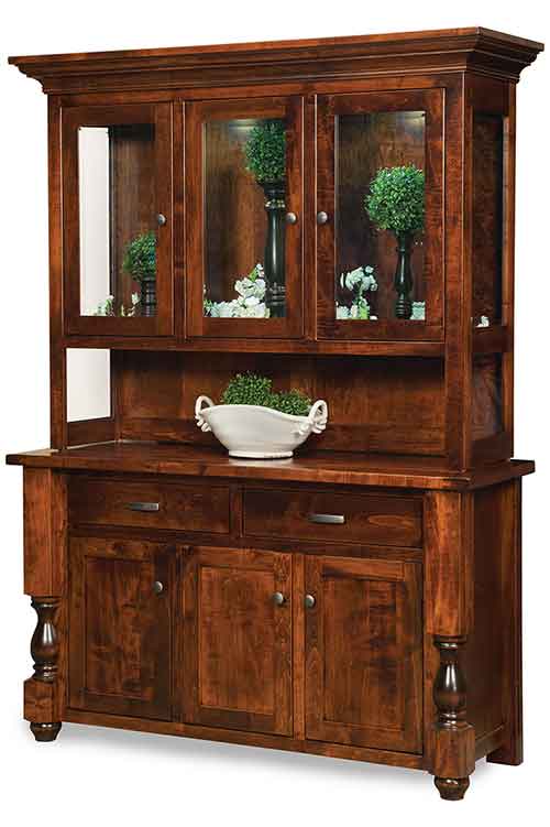 Amish Woodmont Hutch - Click Image to Close
