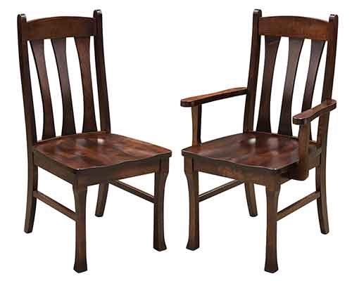 Amish Cluff Chair - Click Image to Close