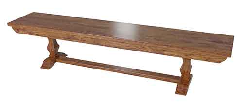 Amish Jessica Bench - Click Image to Close