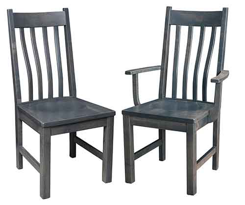 Amish Mission Chair - Click Image to Close