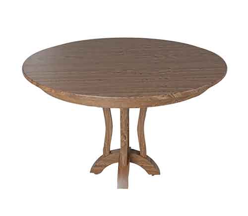 Amish Bridgeport Single Pedestal Table