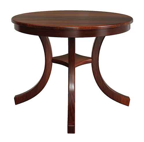 Amish Carlisle Single Pedestal Table