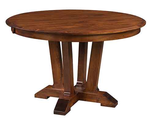 Amish Harper Single Pedestal Table