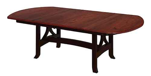 Amish Jackson Double Pedestal Table - Click Image to Close