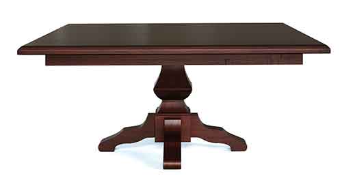 Amish Kingston Single Pedestal Table