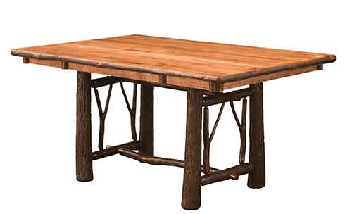 Twig Trestle Table - Click Image to Close