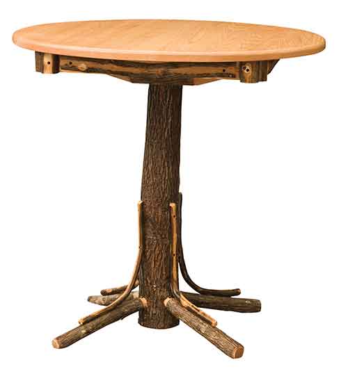 Round Top Pub Table - Click Image to Close