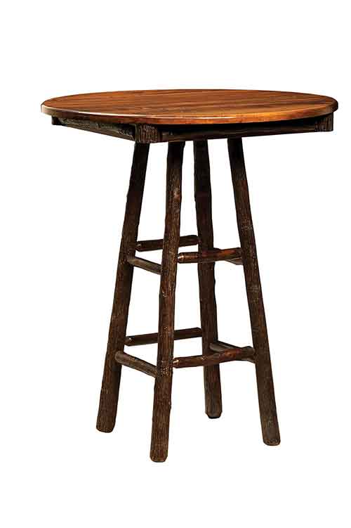 Round Windmill Base Pub Table - Click Image to Close