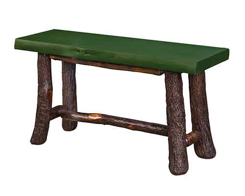 Pine Top Bench - Click Image to Close