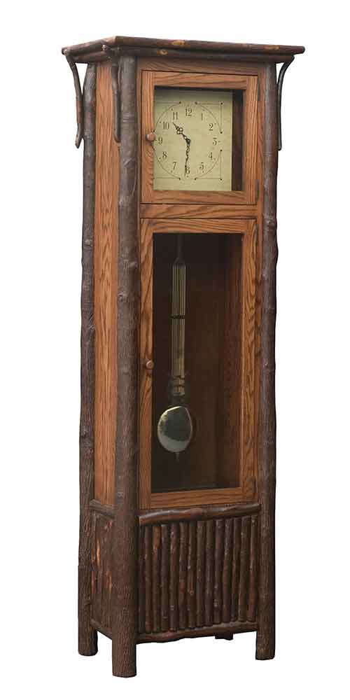 Old Country Grandfather Clock - Click Image to Close