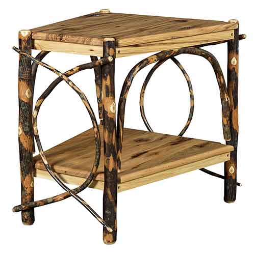 Wedge End Table
