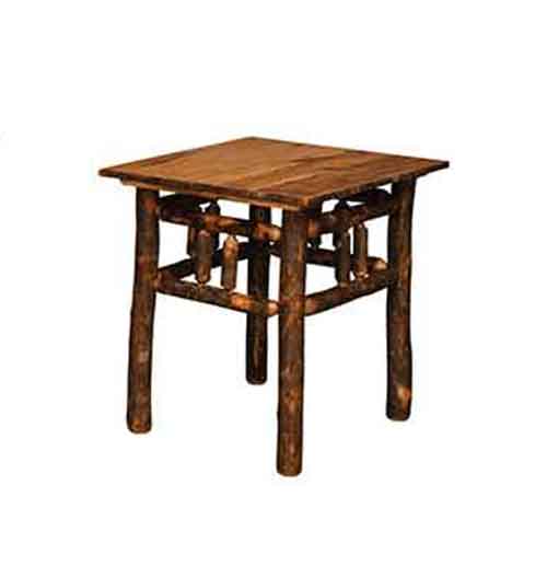 Lumberjack End Table - Click Image to Close