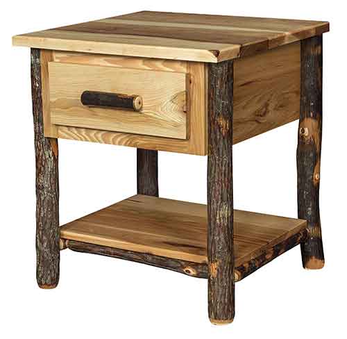 Hickory Nightstand - Click Image to Close