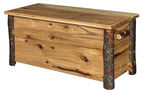 Hickory Blanket Chest - Click Image to Close