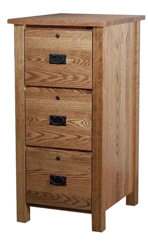 Amish Classic Mission 3 Drawer File Cabinet