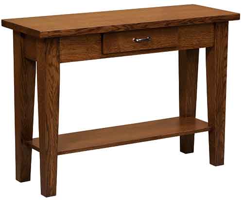 Amish Heritage Shaker Library Table - Click Image to Close