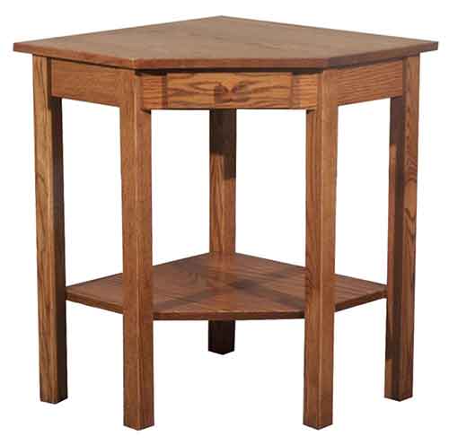 Amish Mission Occasionals Corner Table