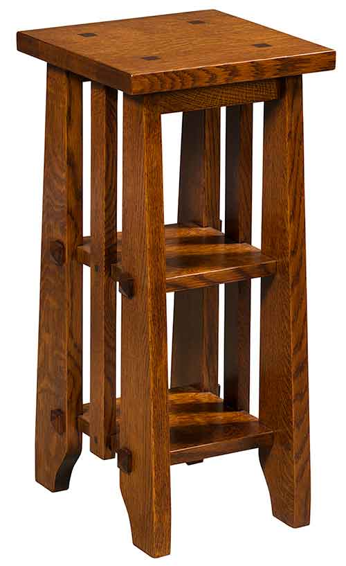 Amish Stick Mission Plant Stand - Click Image to Close