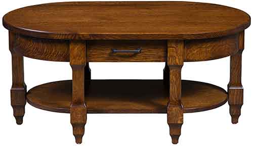 Amish Royal Crest Coffee Table - Click Image to Close