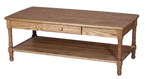 Amish Spindle Occasionals Coffee Table - Click Image to Close