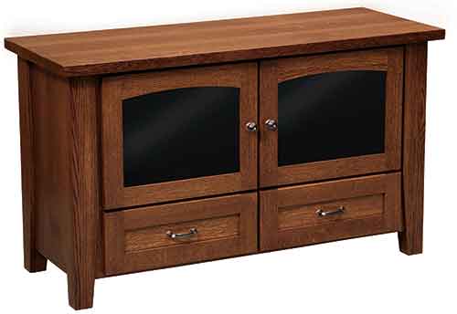 Amish Heritage Shaker TV Cabinet - Click Image to Close