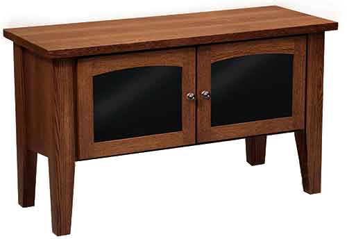 Amish Heritage Shaker TV Cabinet - Click Image to Close