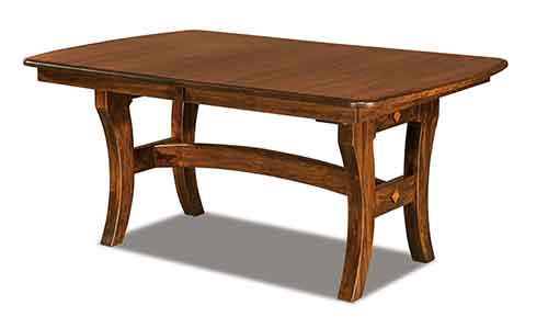 Amish Abilene Dining Table - Click Image to Close