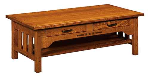 Amish Boulder Creek Coffee Table - Click Image to Close